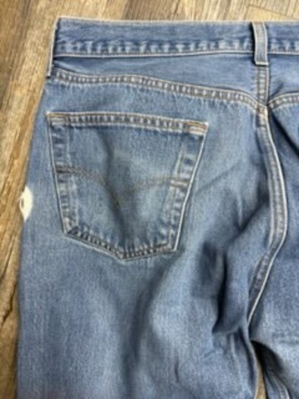 Vintage Levi's 501XX Jeans Mens W38 L36 Blue Denim Button Fly - Picture 6 of 11